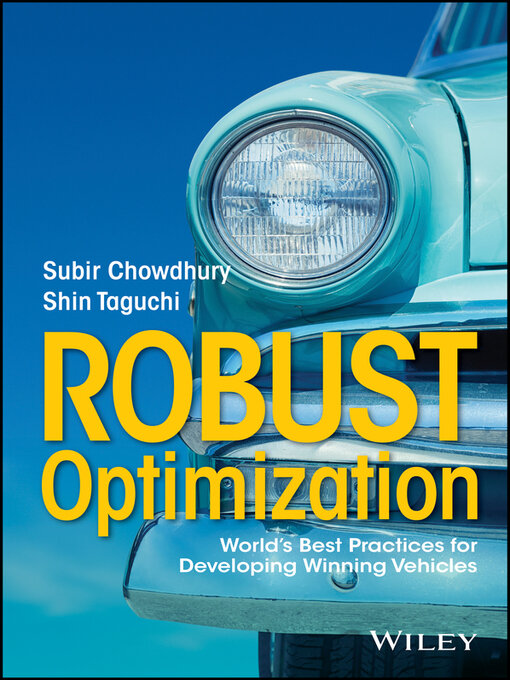Cover image for Robust Optimization